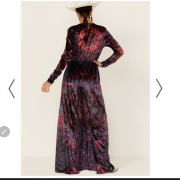 Free People Giselle Velvet Jumpsuit - Picture 7 of 16